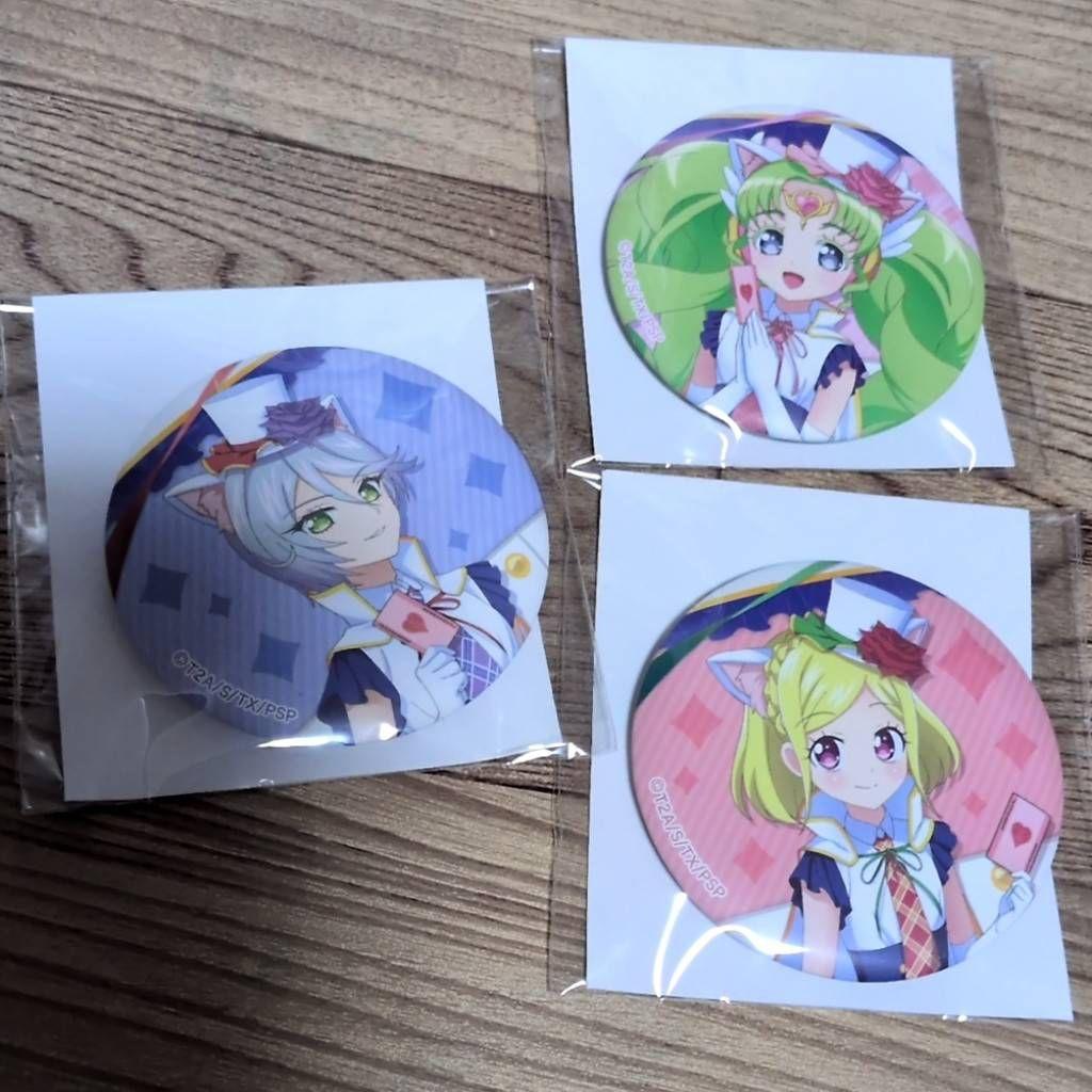 プリパラ缶バッチ(トリコロール)