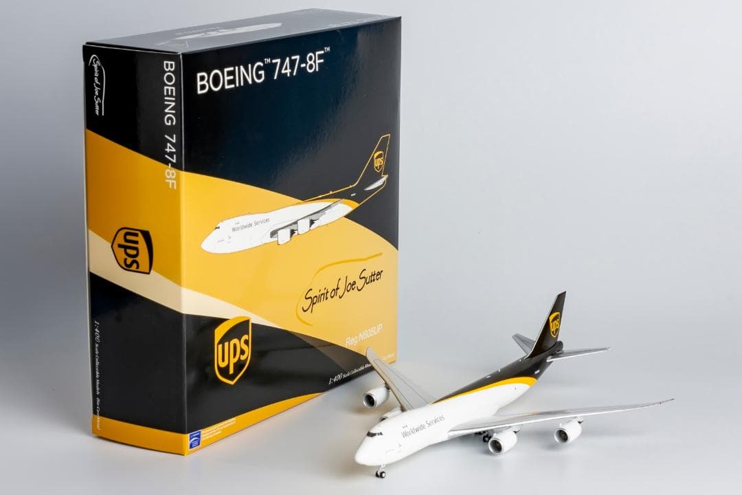 航空機・ヘリコプター UPS 747-8F N605UP 1/400