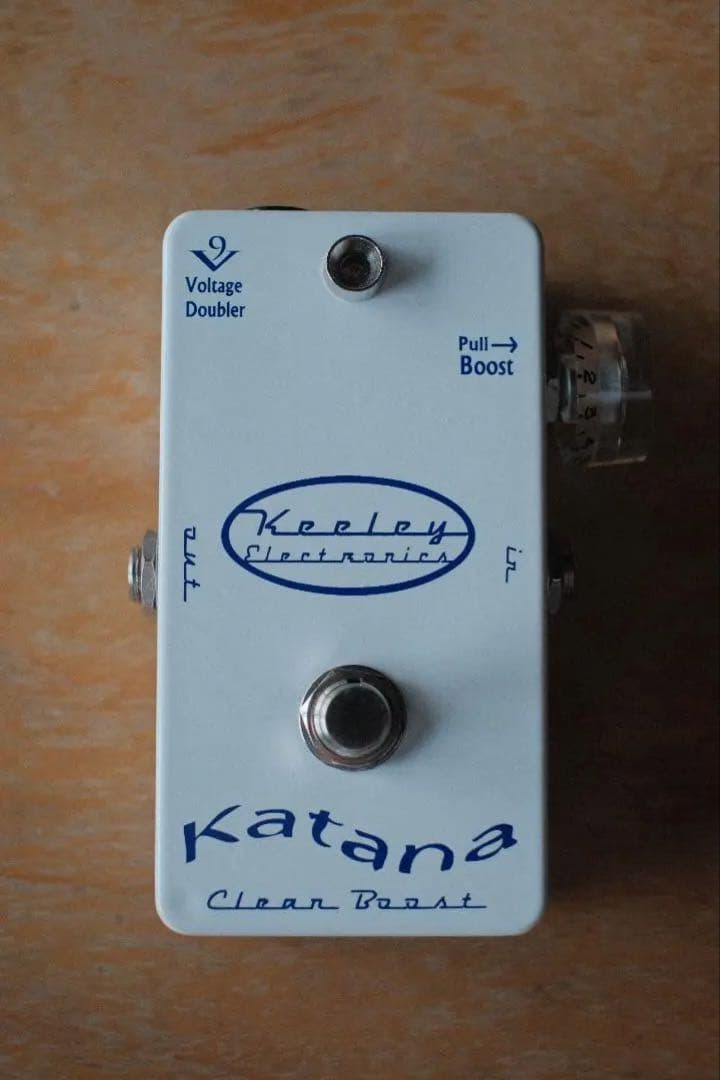 コレクション級！Keeley Katana Clean Boost v1 初期型