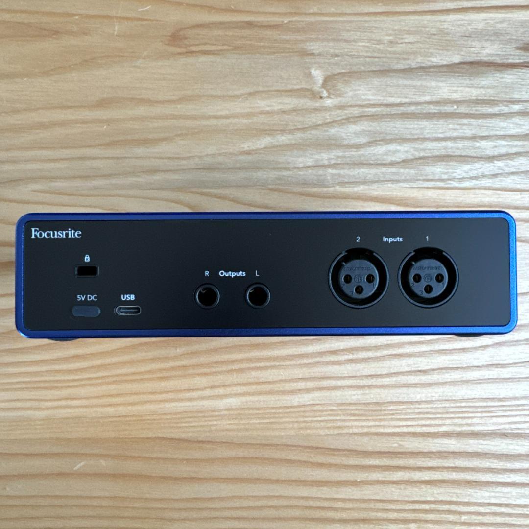 DTM・DAW Scarlett 2i2 Anniversary Edition