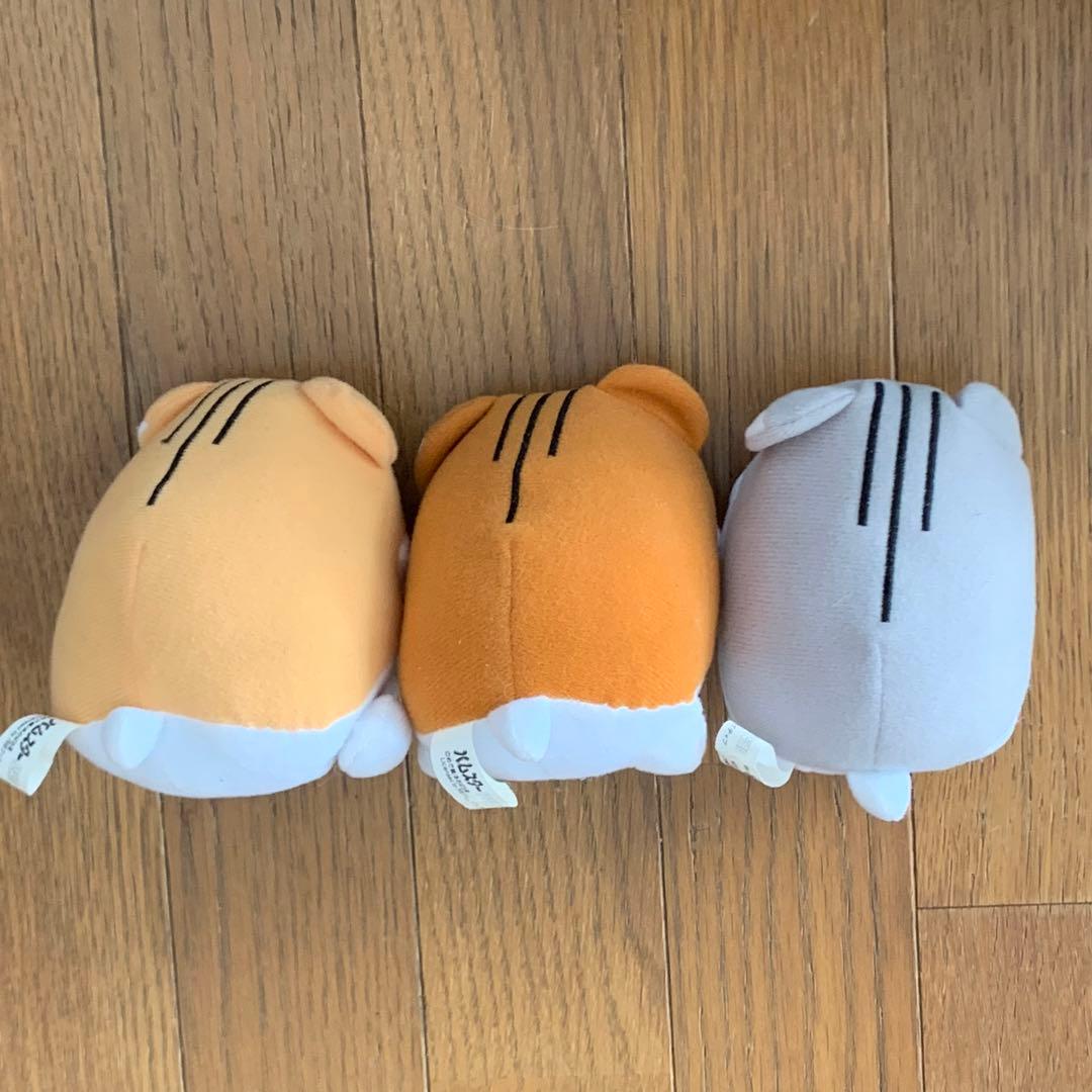 ハムスター倶楽部　人形　3匹