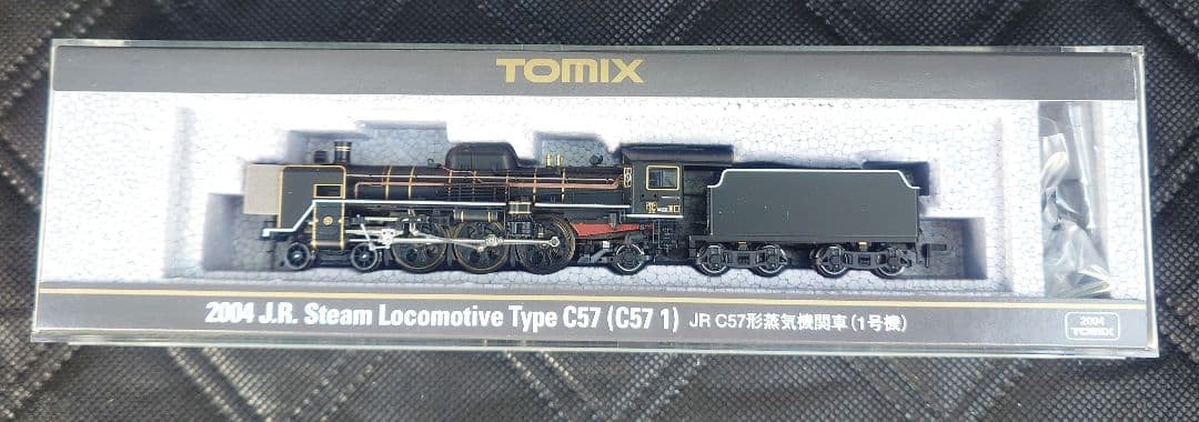 TOMIX C57型蒸気機関車 Nゲージ