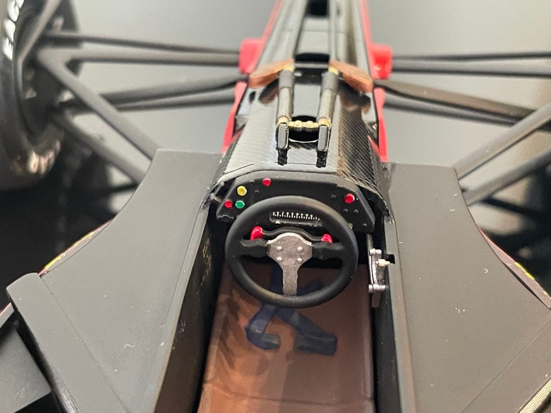 TAMIYA製　Ferrari F189 モデル 完成品フィギュア付