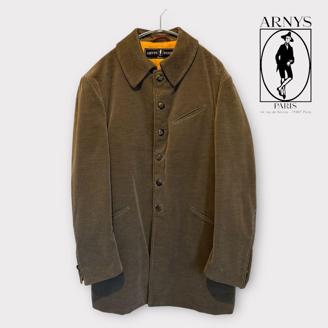 アルニス Cornac コルナック コーデュロイ ジャケットトープ グレー48