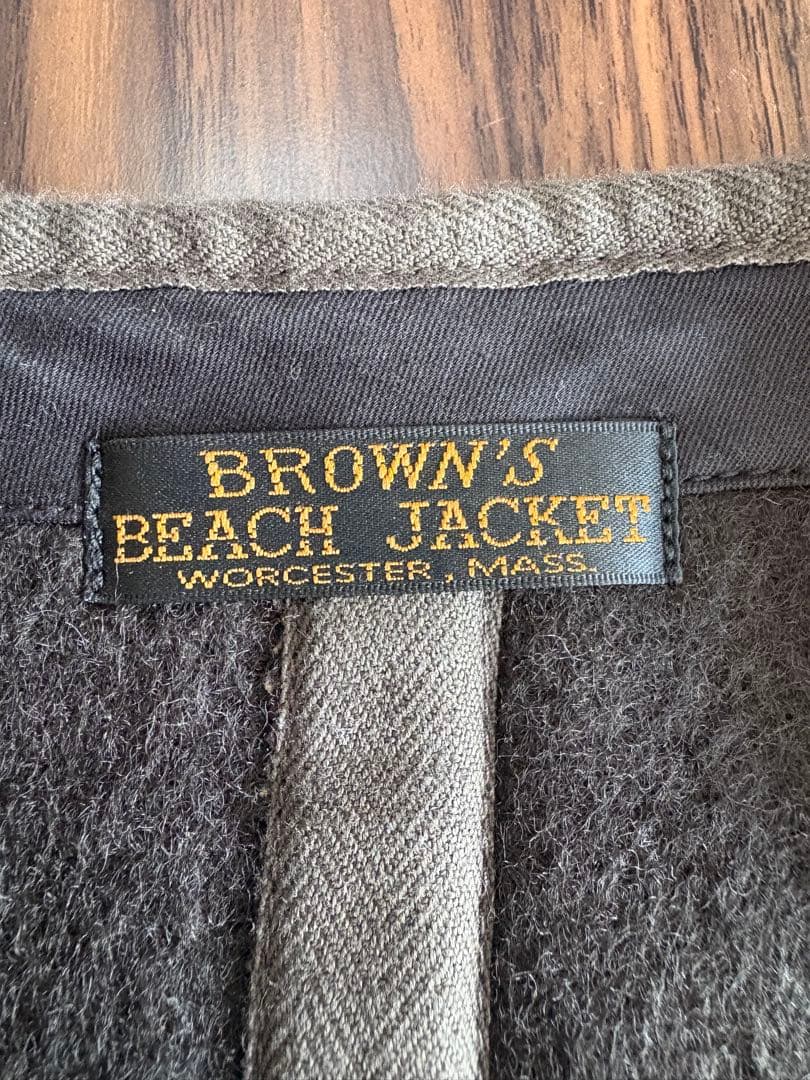 BROWN'S BEACH JACKET ベスト