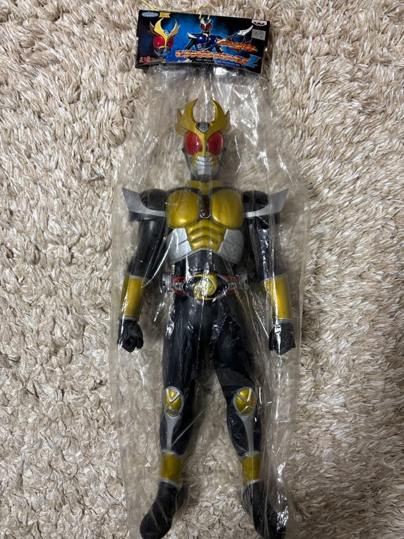 バンプレスト ビッグサイズソフビフィギュア 仮面ライダーアギト 3種　約40cm