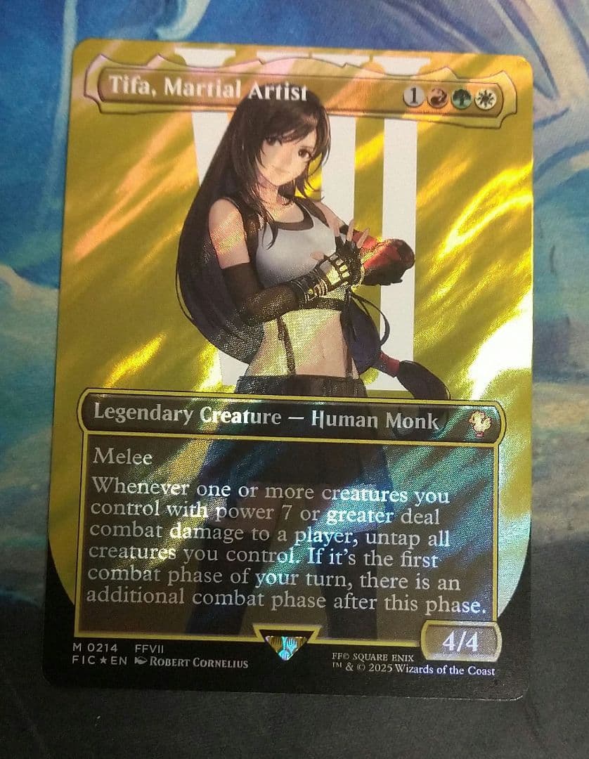MTG 格闘家、ティファ FIC ボーダーレス 英語版サージFOIL