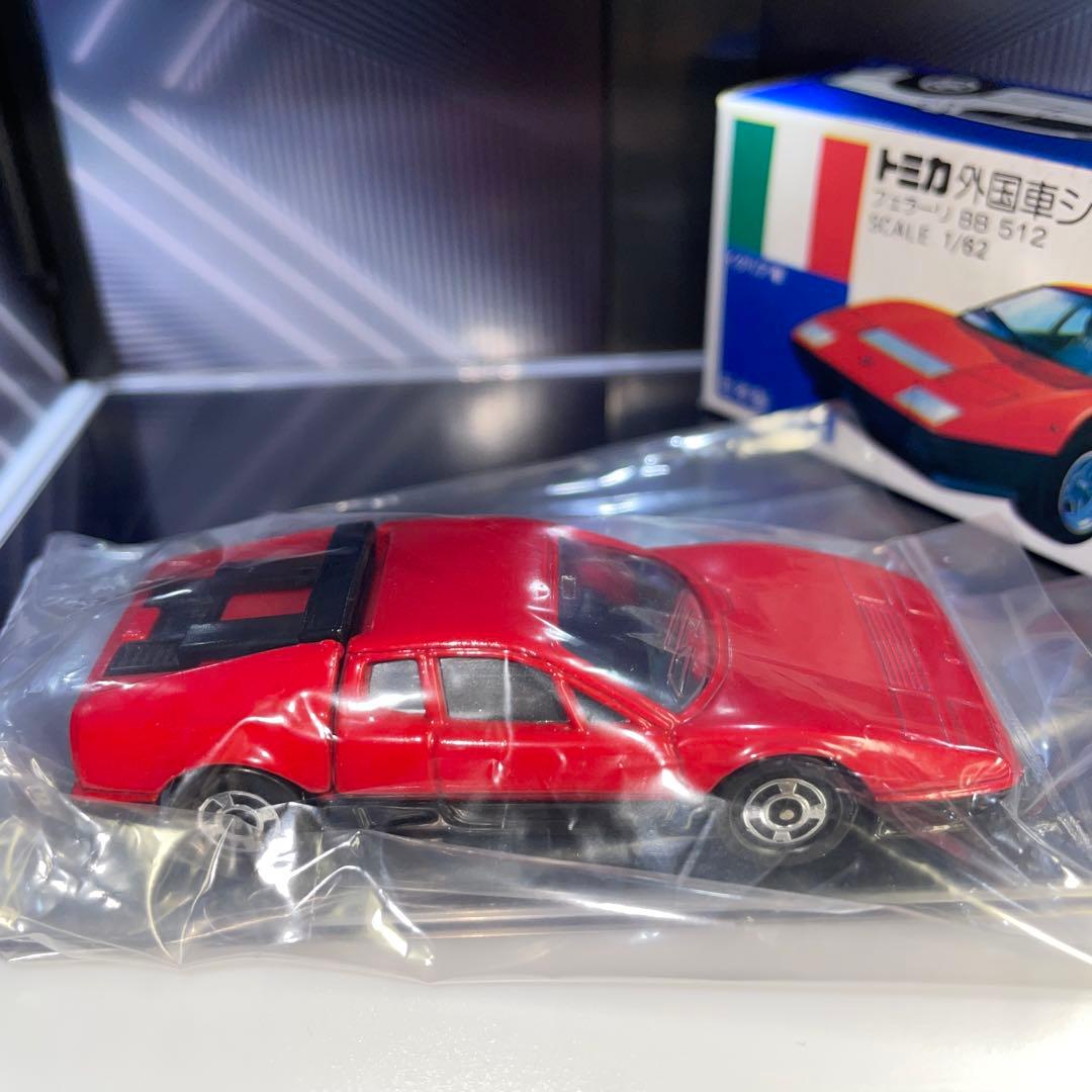 トミカ　外国車シリーズ　フェラーリ512BB　青箱　超希少