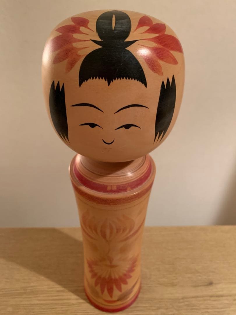 希少　昭和レトロ　鳴子系　鳴子　こけし　賀宏　伝統工芸　郷土玩具