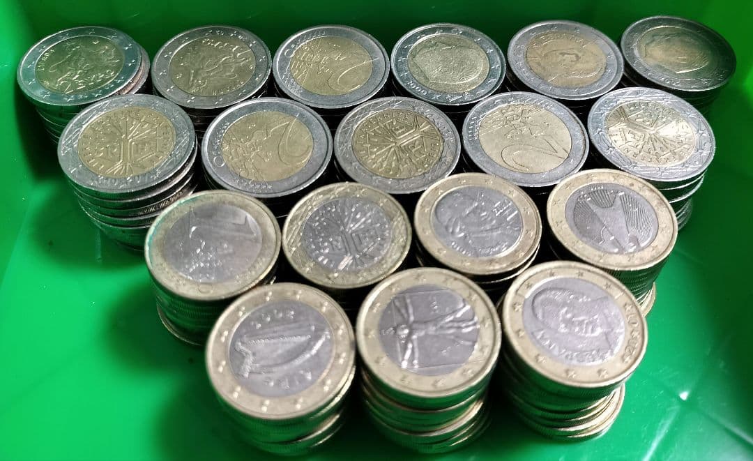 外国貨幣　ユーロ⚁　290EUR