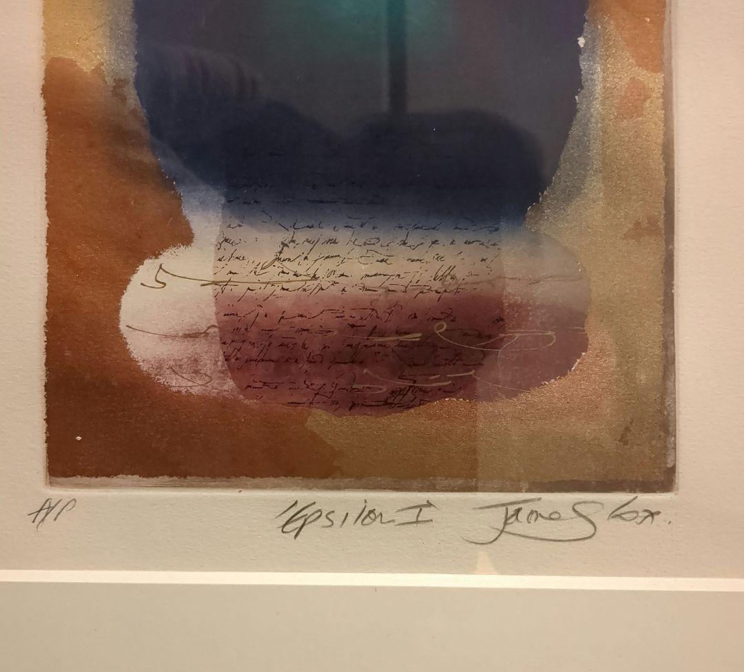 ジェームスコックス❗抽象画作者保有品❗最終値下げ中