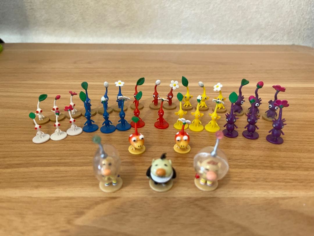 ピクミン2 フィギュア　オリマー　ルーイ　社長　各ピクミン