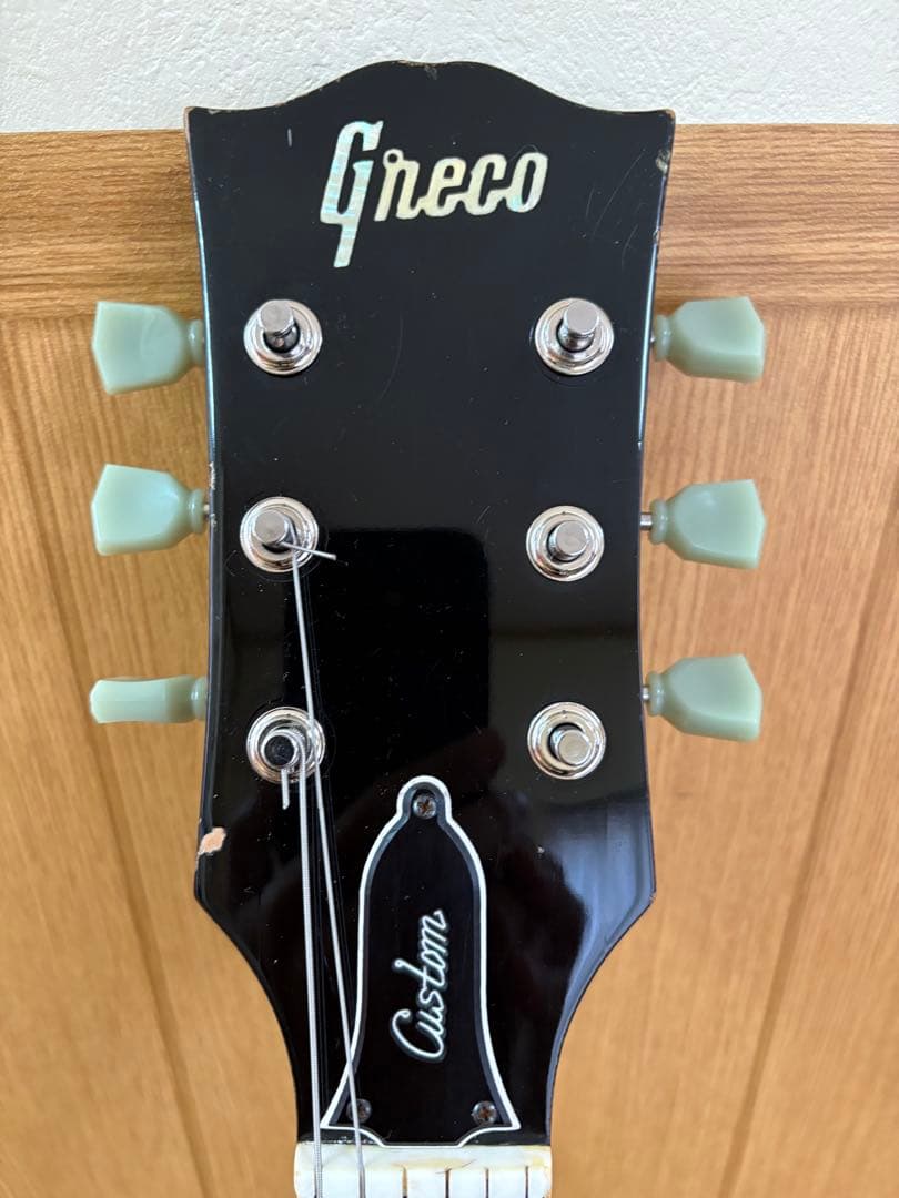 グレコ　GRECO グネコロゴ　70年代　レスポールカスタム　ビンテージ