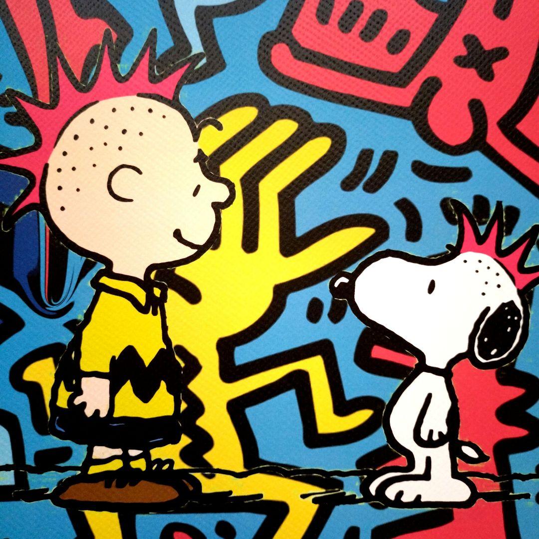 death nyc 世界限定100枚　キースヘリング　スヌーピー　ピーナッツ
