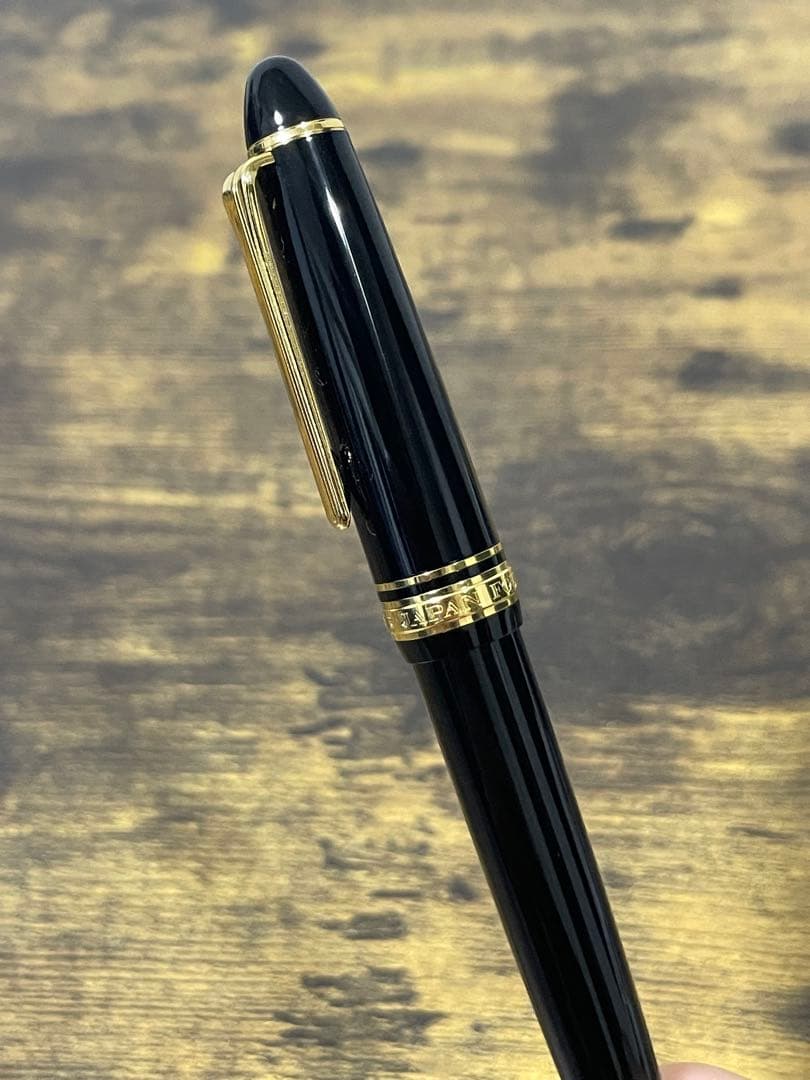 長刀研ぎ　NAG　旧型ニブ　セーラー　万年筆　ゴールド×ブラック　SAILOR