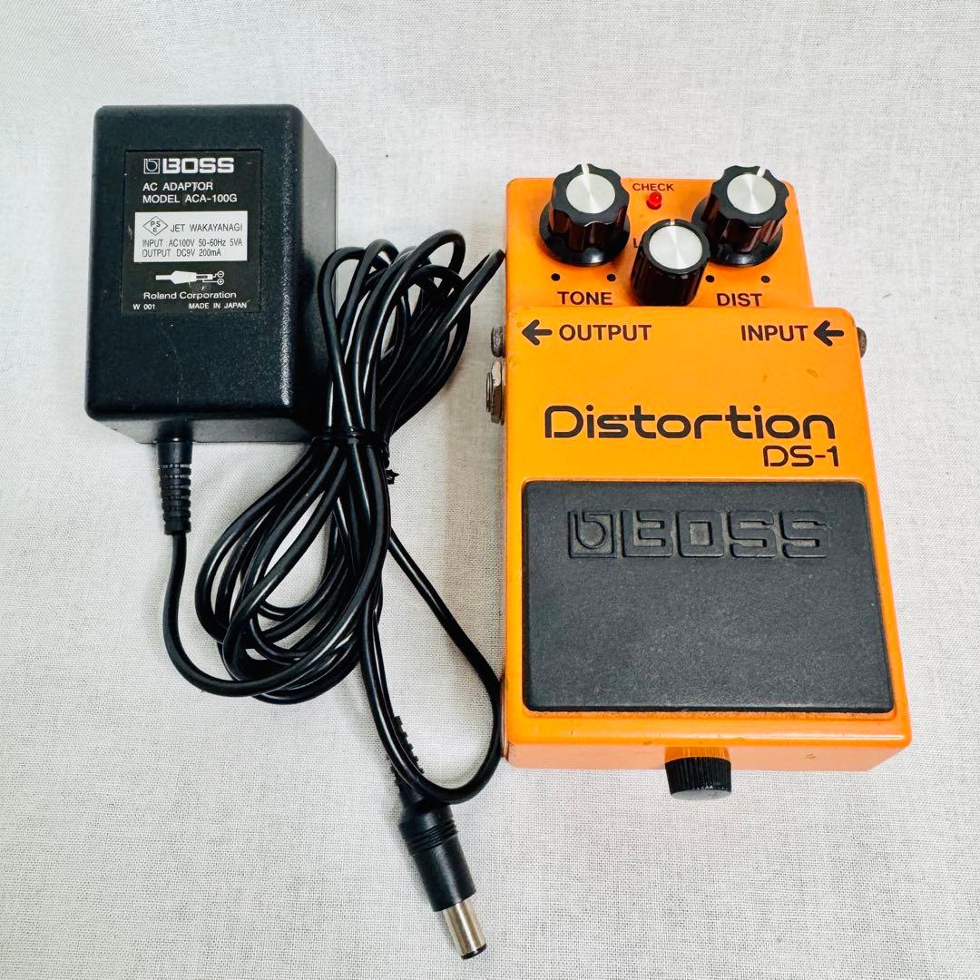 【希少品】BOSS ACA-100G アダプター＋DS-1 エフェクターセット