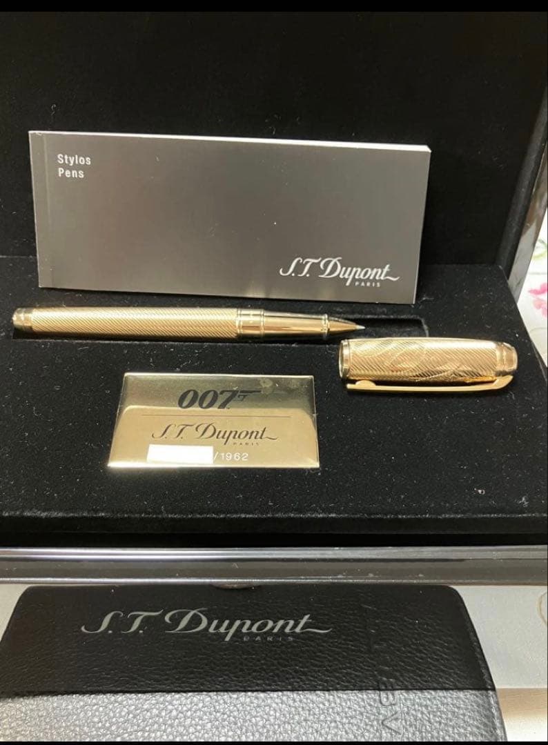 007 ジェームズボンド ST.DUPON 世界1962本限定Dラインボールペン