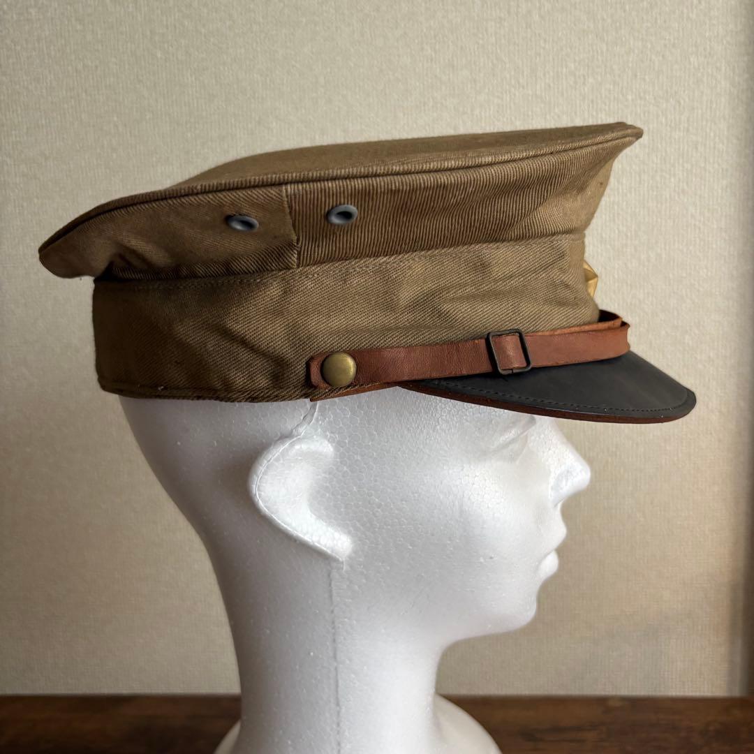 【金庫保管品】旧日本軍 軍帽 昭和十八年　四號 大支検定 当時物