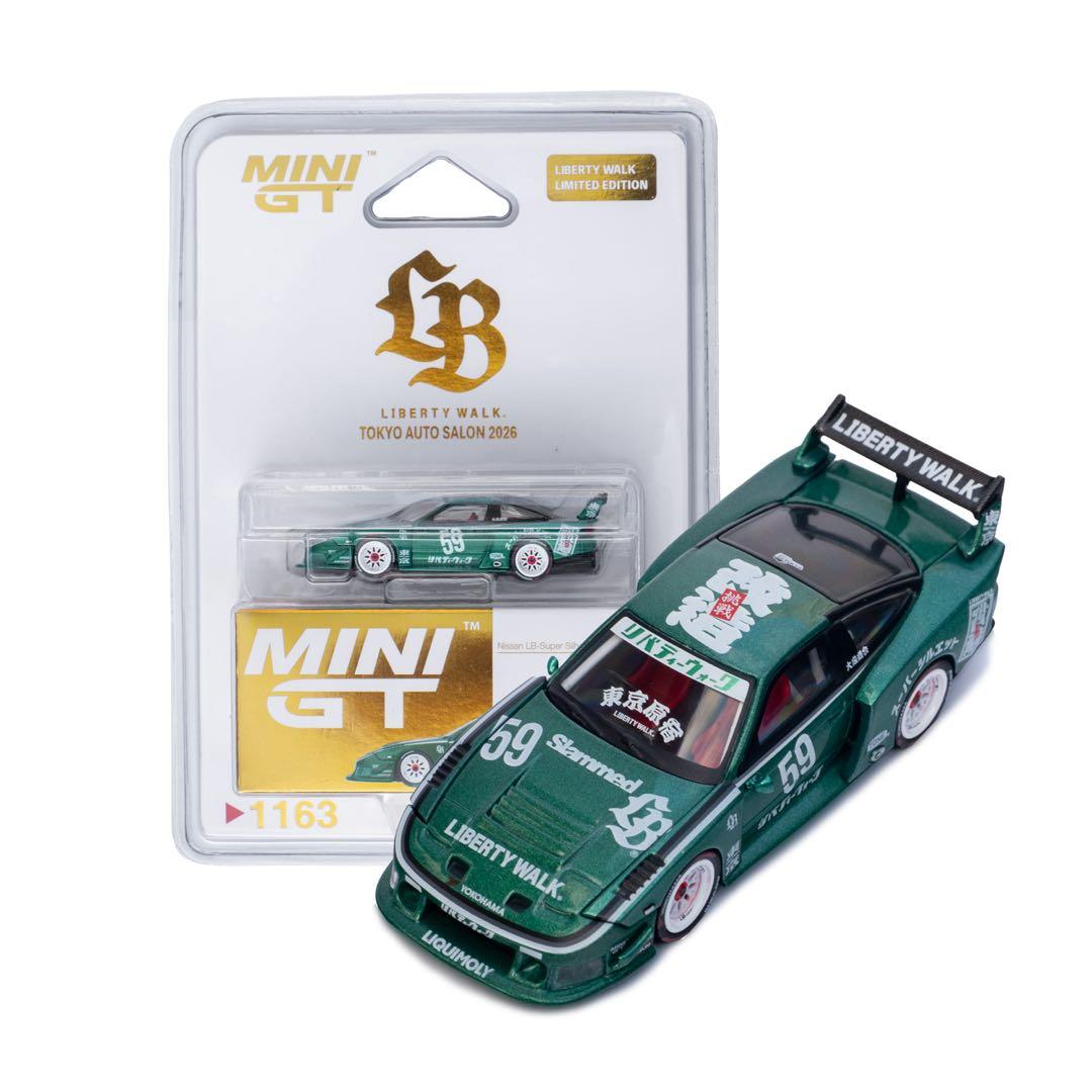 ミニカー MINI GT LBWK - NISSAN 180SX TAS 2026