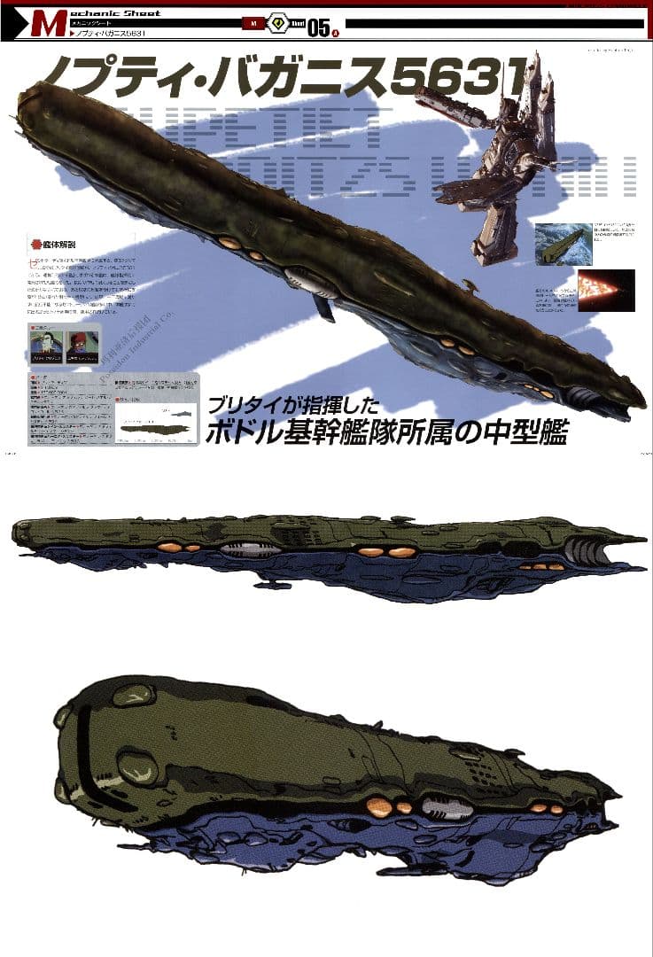 プティ・バガニス5631 中型艦