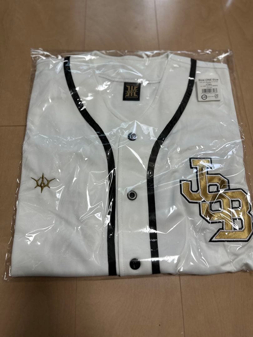 新品・未開封✴︎三代目JSB限定ベースボールシャツ　白　KINGDOM
