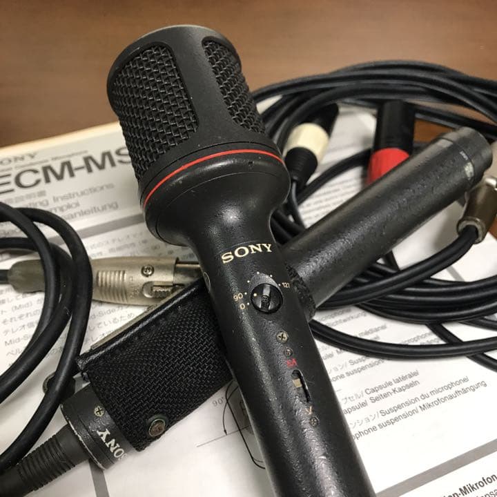 SONY ECM-MS5 コンデンサーステレオマイク