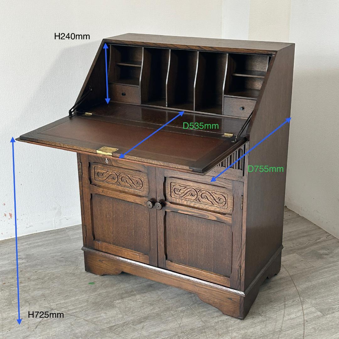イギリス アンティーク家具 ライティングビューロ 1930年頃 819A
