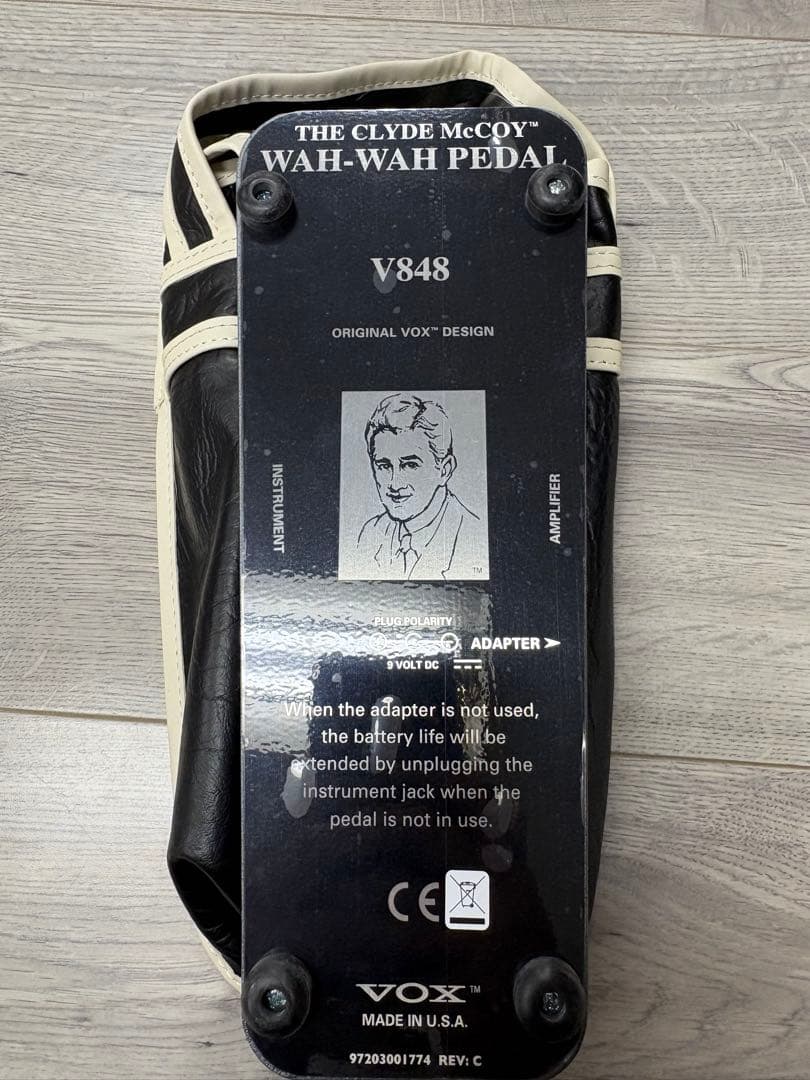 ギター VOX V848 The Clyde McCoy WAH-WAH PEDAL
