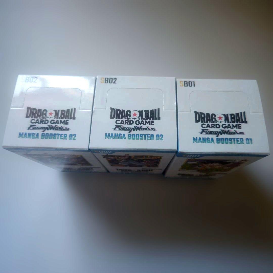 ドラゴンボールカード MANGA BOOSTER 1 1BOX MANGA BOOSTER 2BOX