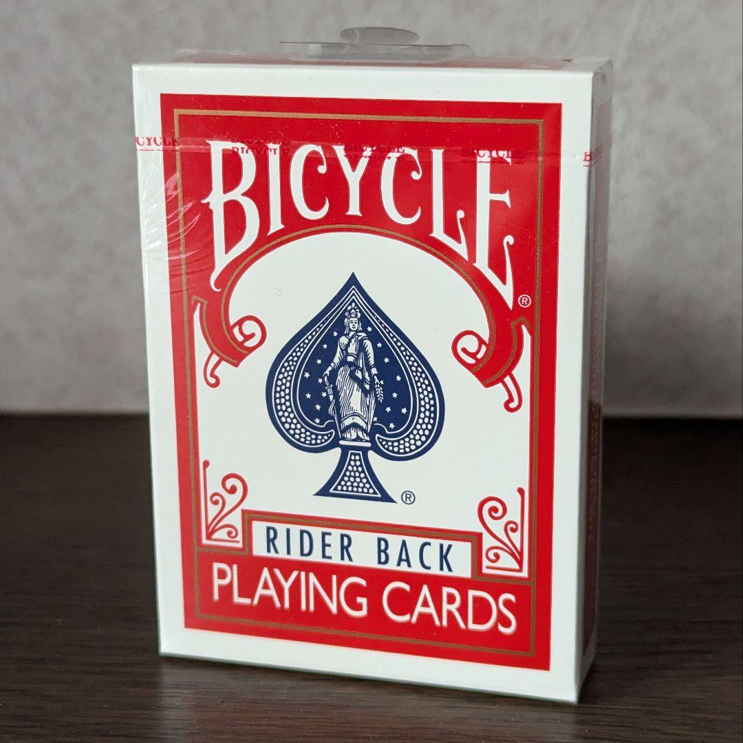 【ほぼ新品】BICYCLE RIDER BACK トランプ 12個入 おまけ有
