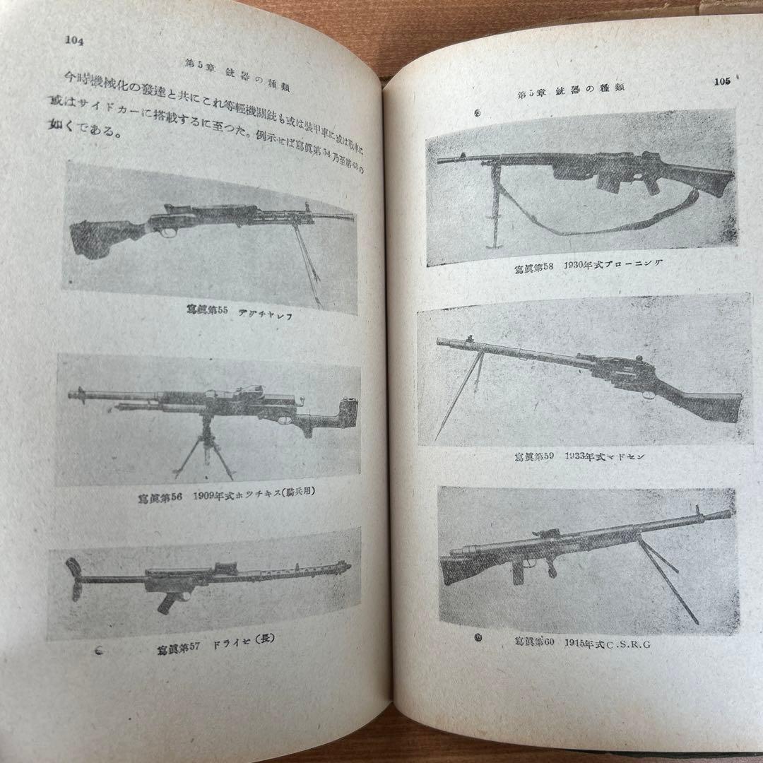 昭和18年(初版) 銃器の科学　陸軍大佐 銅金義一著　山海堂出版部