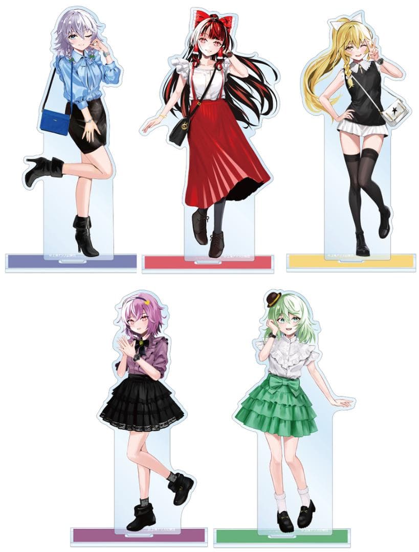 東方Project/アクリルスタンド5種/ウォッチコーデver/松本能人/未開封