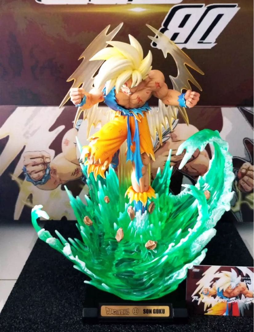 ドラゴンボール 孫悟空 ガレキ ガレージキット スタチューX①③⑨