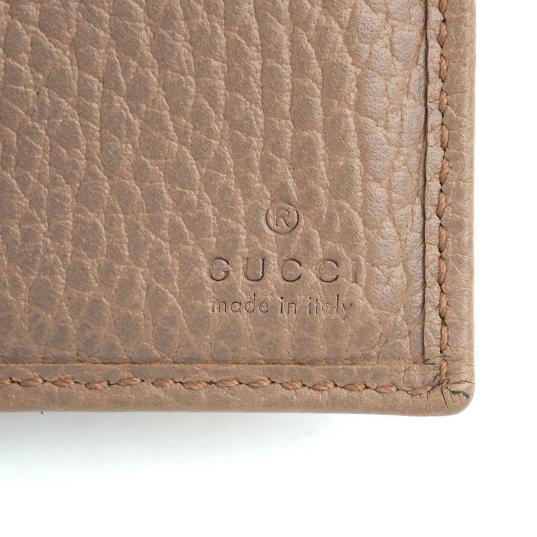 ✨未使用展示品✨ GUCCI ミニ財布　マーモント　エンボスロゴ　三つ折り　GG