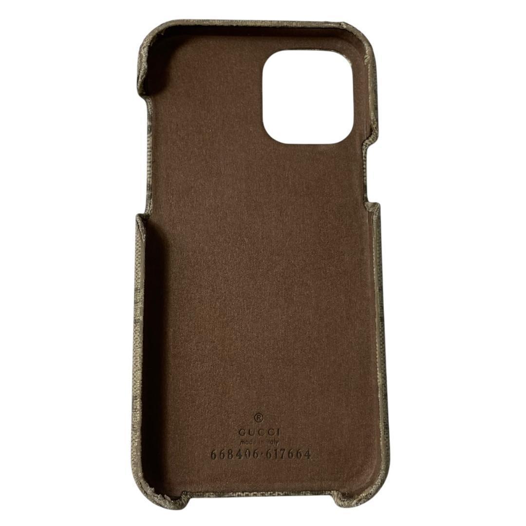 【完備品】 GUCCI グッチ iPhone12 12PROケース スプリーム