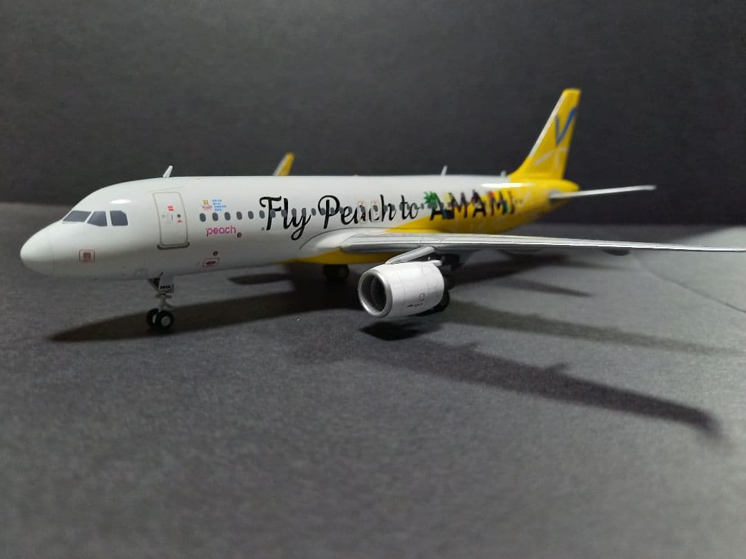 航空機・ヘリコプター JC wings 1/200 peach A320 JA08VA