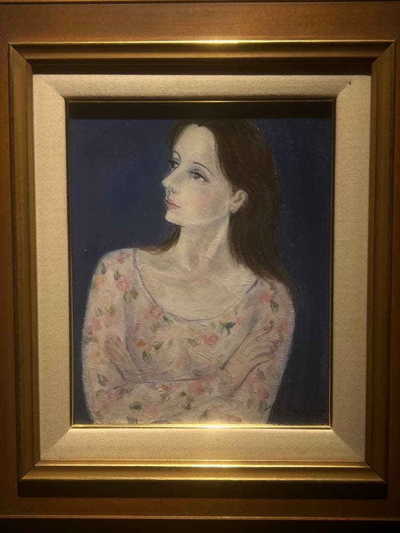 松野真理【コレット】肉筆油彩画