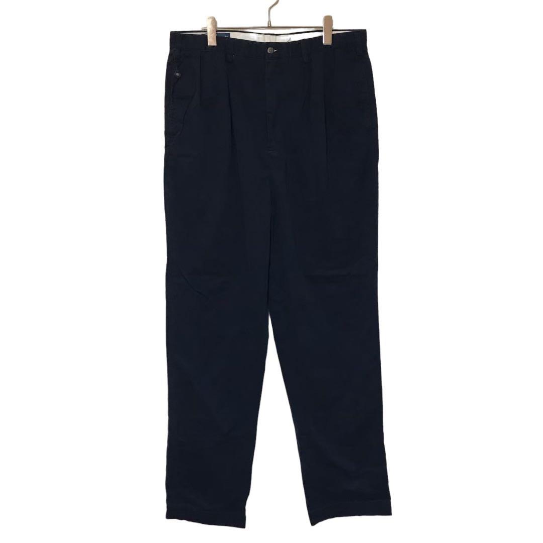 Polo Ralph Lauren 黒 コットン チノ スラックス 下北沢 原宿