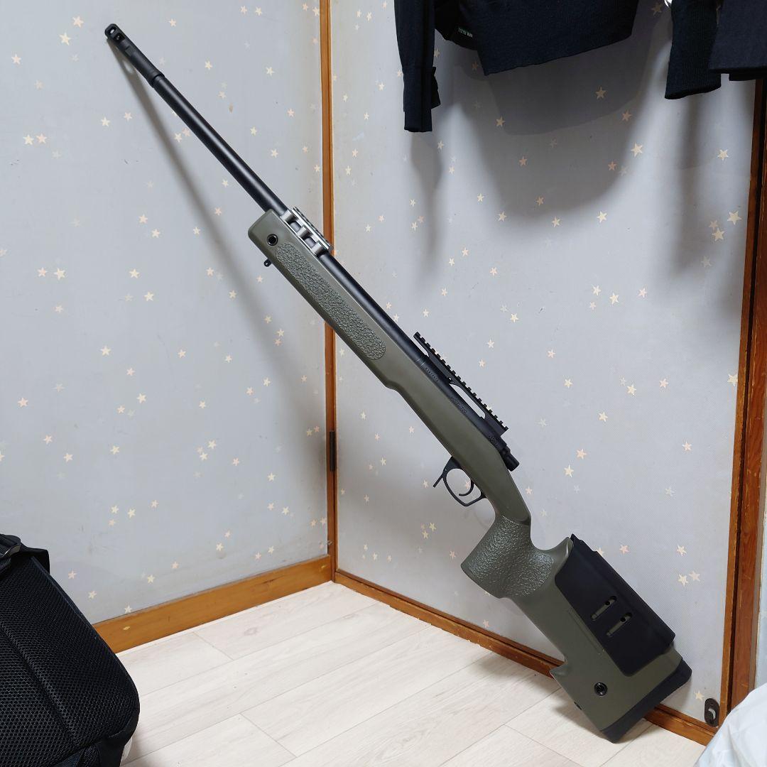 エアガン 東京マルイ M40A5 タンカラー マガジン2個