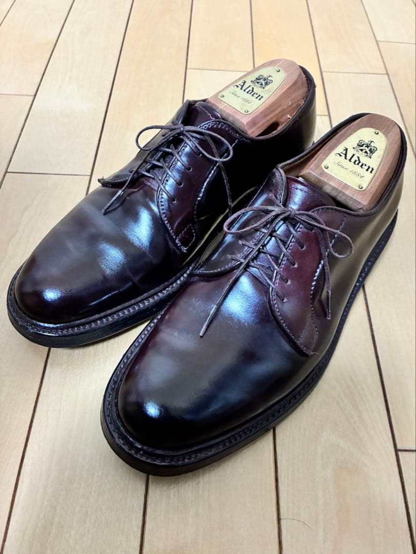 【新春セール】オールデン ALDEN 990 6.5 D バーガンディ