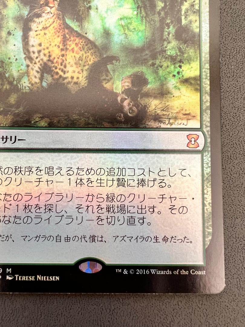 旧枠　foil「EMA」自然の秩序/Natural Order　日本語1枚