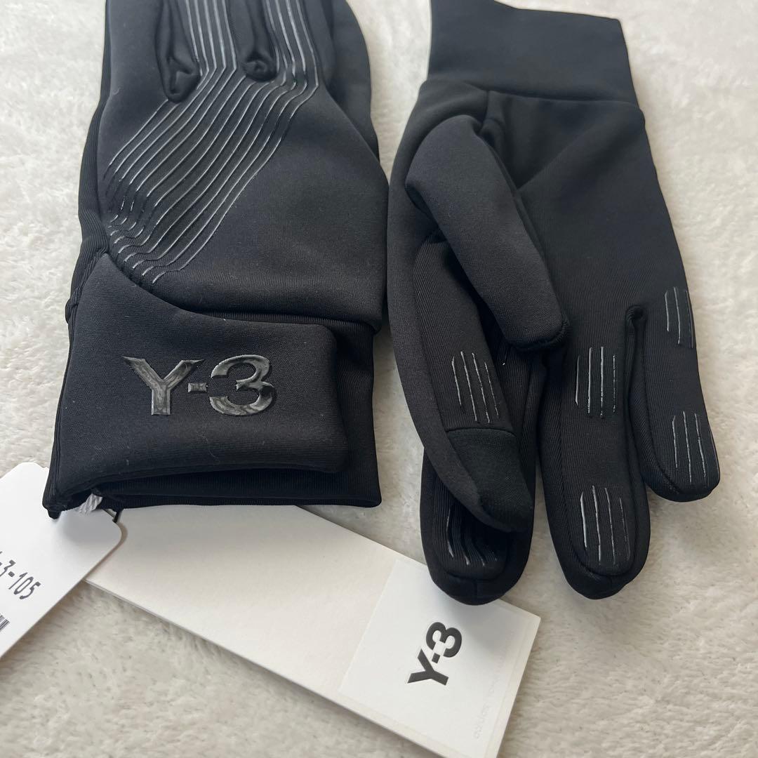 ●未使用品　ワイスリー　Y3 手袋　グローブ　スマホ対応　ブラック