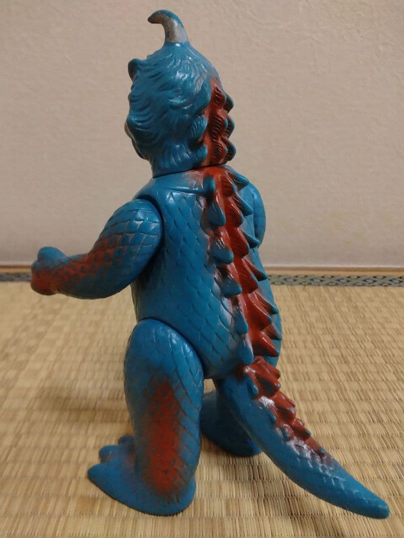 マルサン　ソフビ　ゴメス　当時物　ウルトラQ　ブルマァク