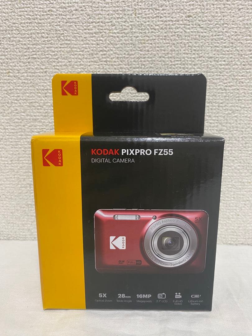 KODAK (コダック) PIXPRO 使いやすい ズーム FZ55-RD