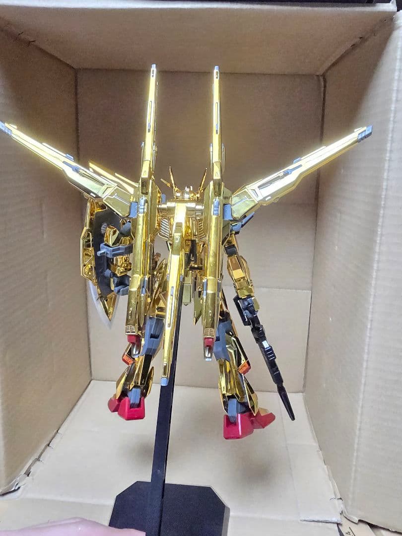 【素組組立済完成品】FFFさまご希望MGエールストライクRM&1/100アカツキ