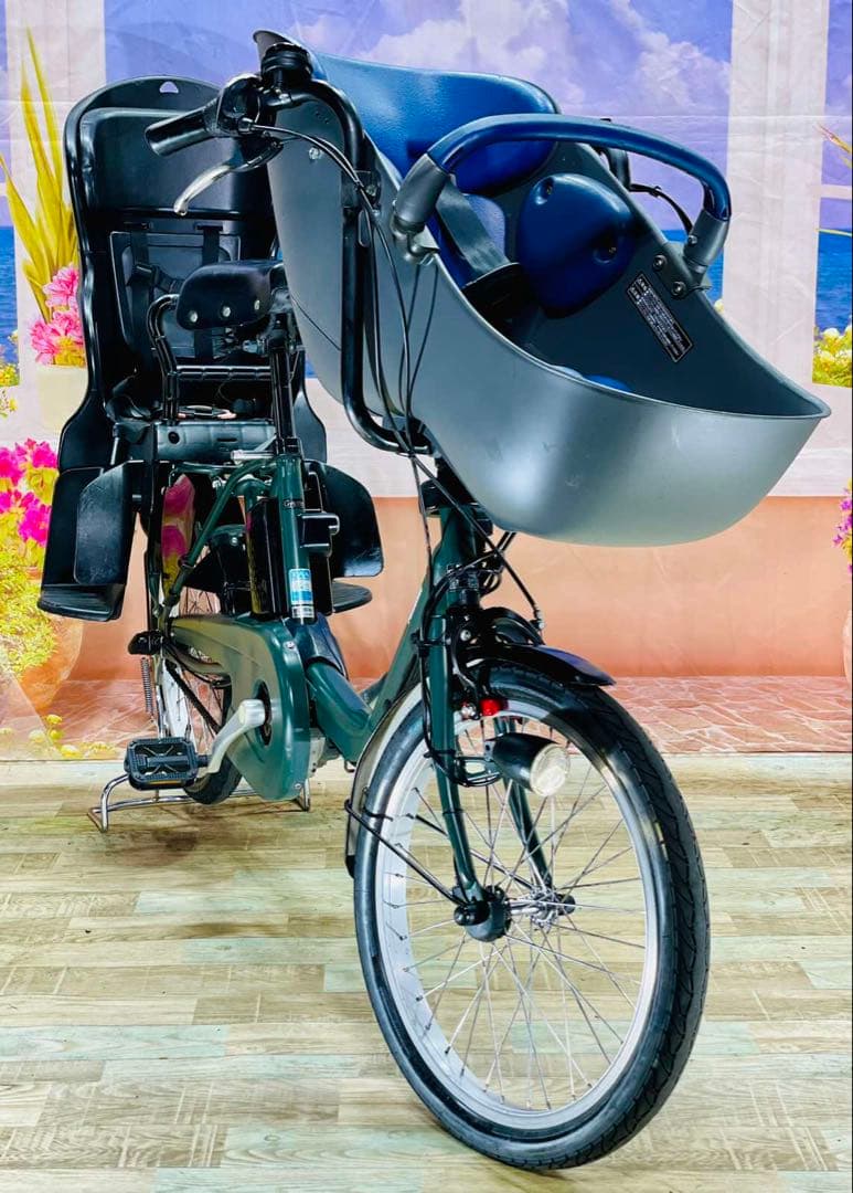 大人気！ギュット2018年！⭐️12AHパナソニック子供乗せ電動自転車Y2731