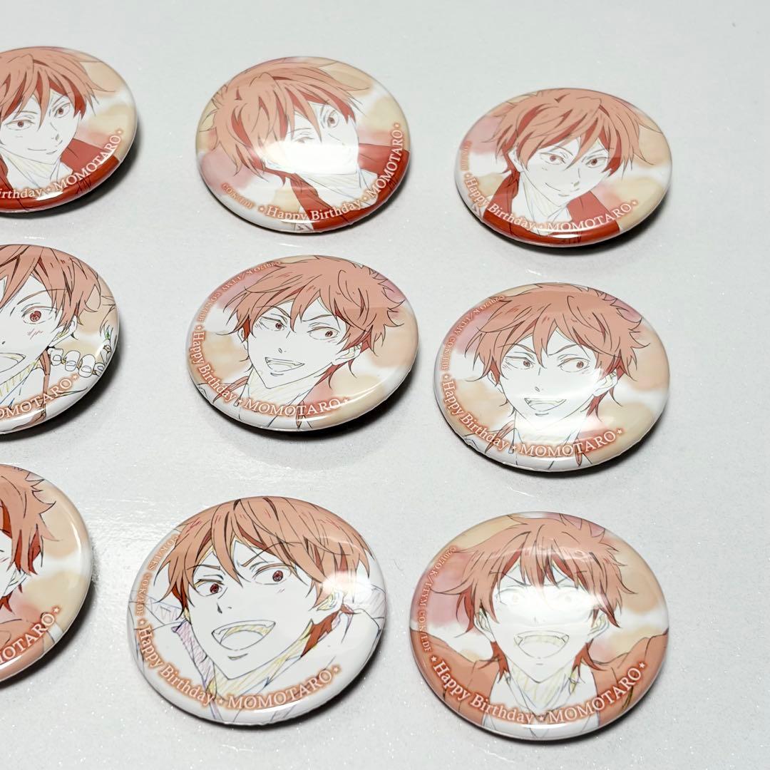 Free! 御子柴百太郎 店舗限定バースデー缶バッジ 12個 全6種コンプリート