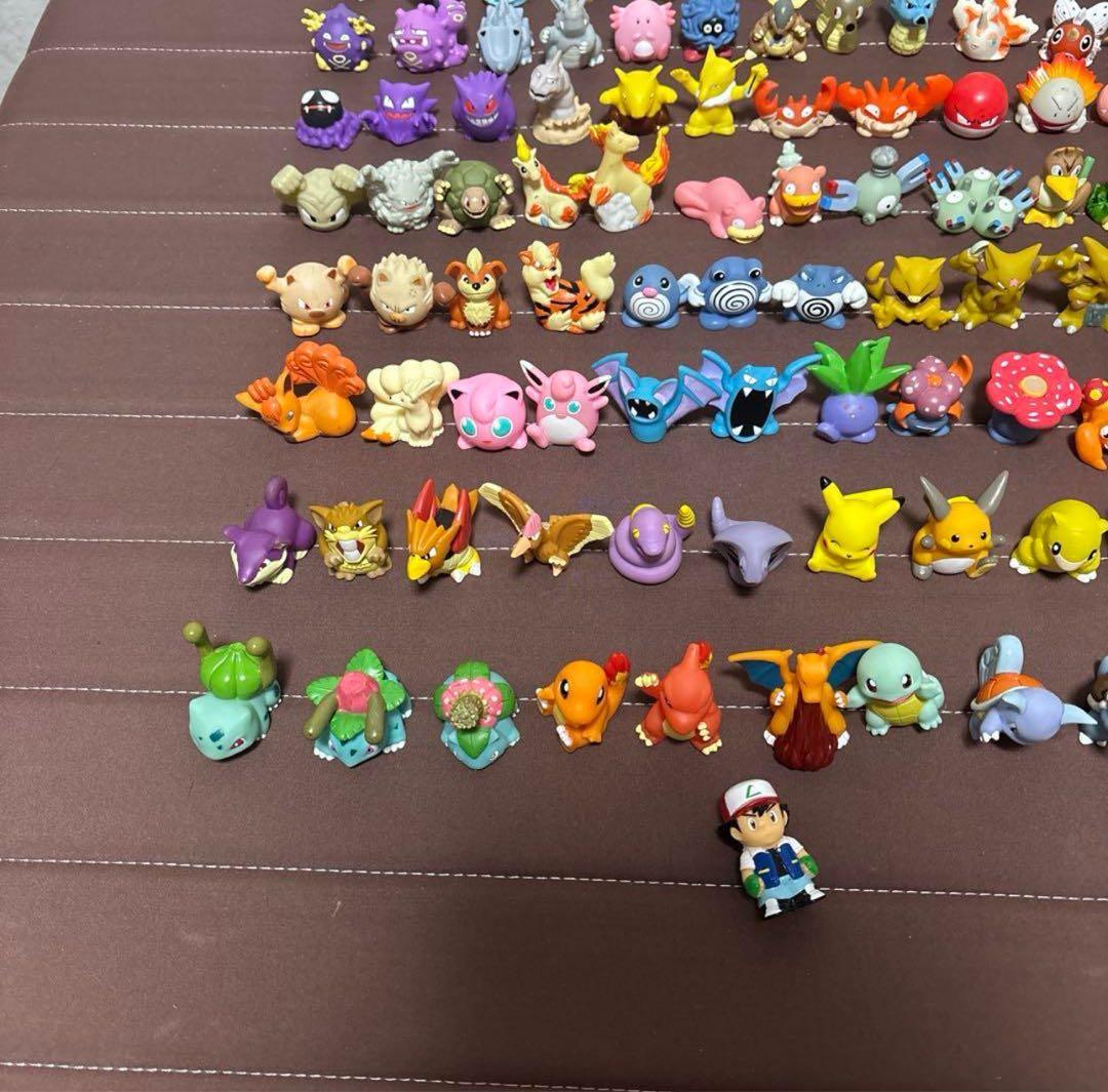 約1030匹　ポケモンキッズ　クリア　モンコレ　指人形　フィギュア　カントー