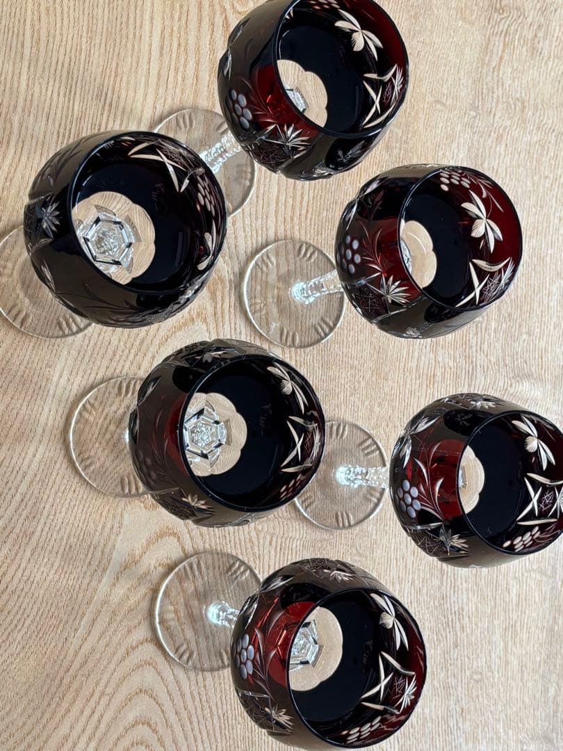 LAUSITZER GLASS ラウジッツァーグラス　ザクセンクリスタル　高島屋