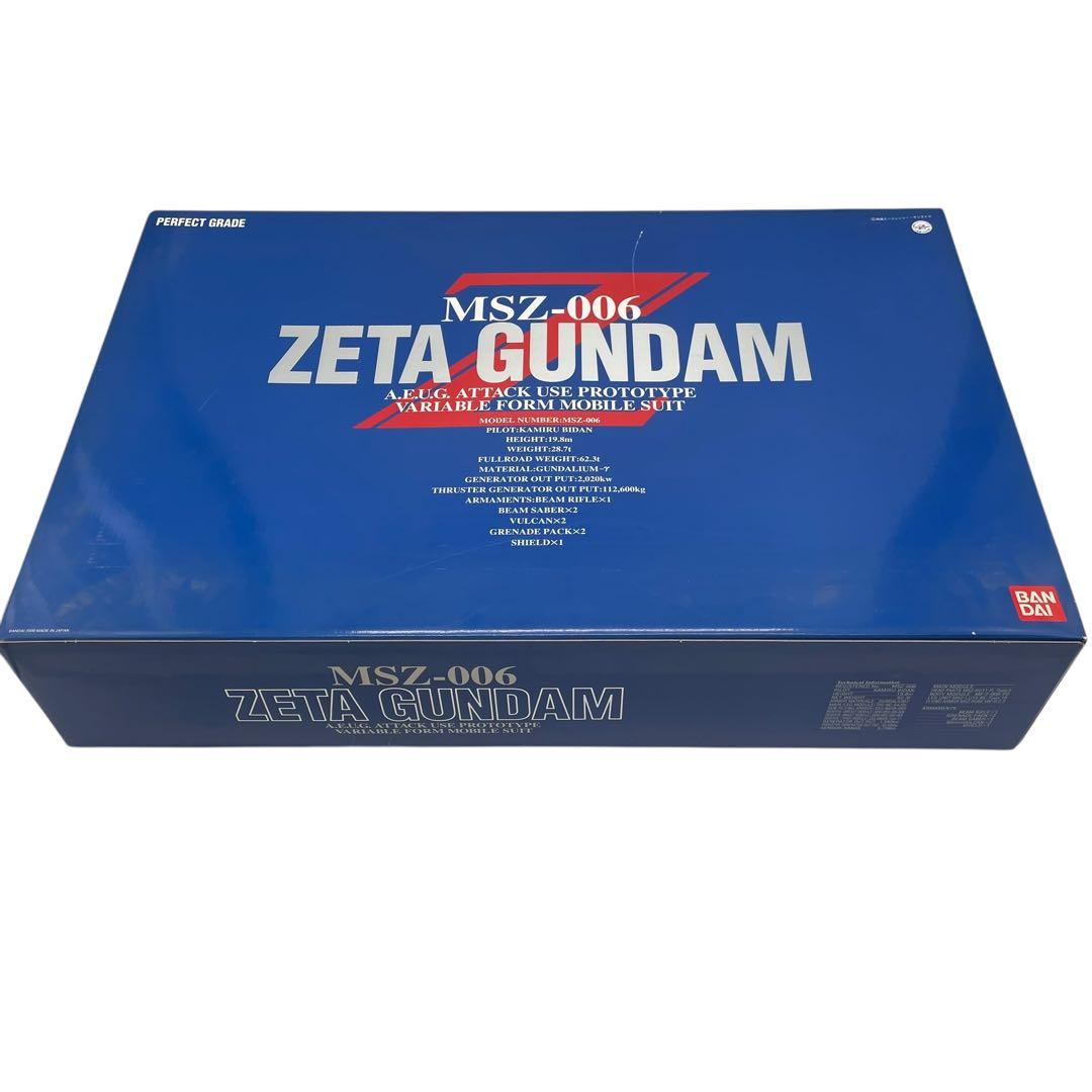 新品未使用 バンダイ プラモデル PG 1/60 MSZ-006 Z ガンダム